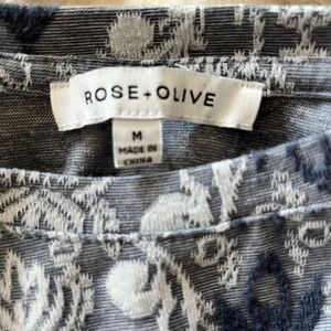 Patterned Top, soft material
